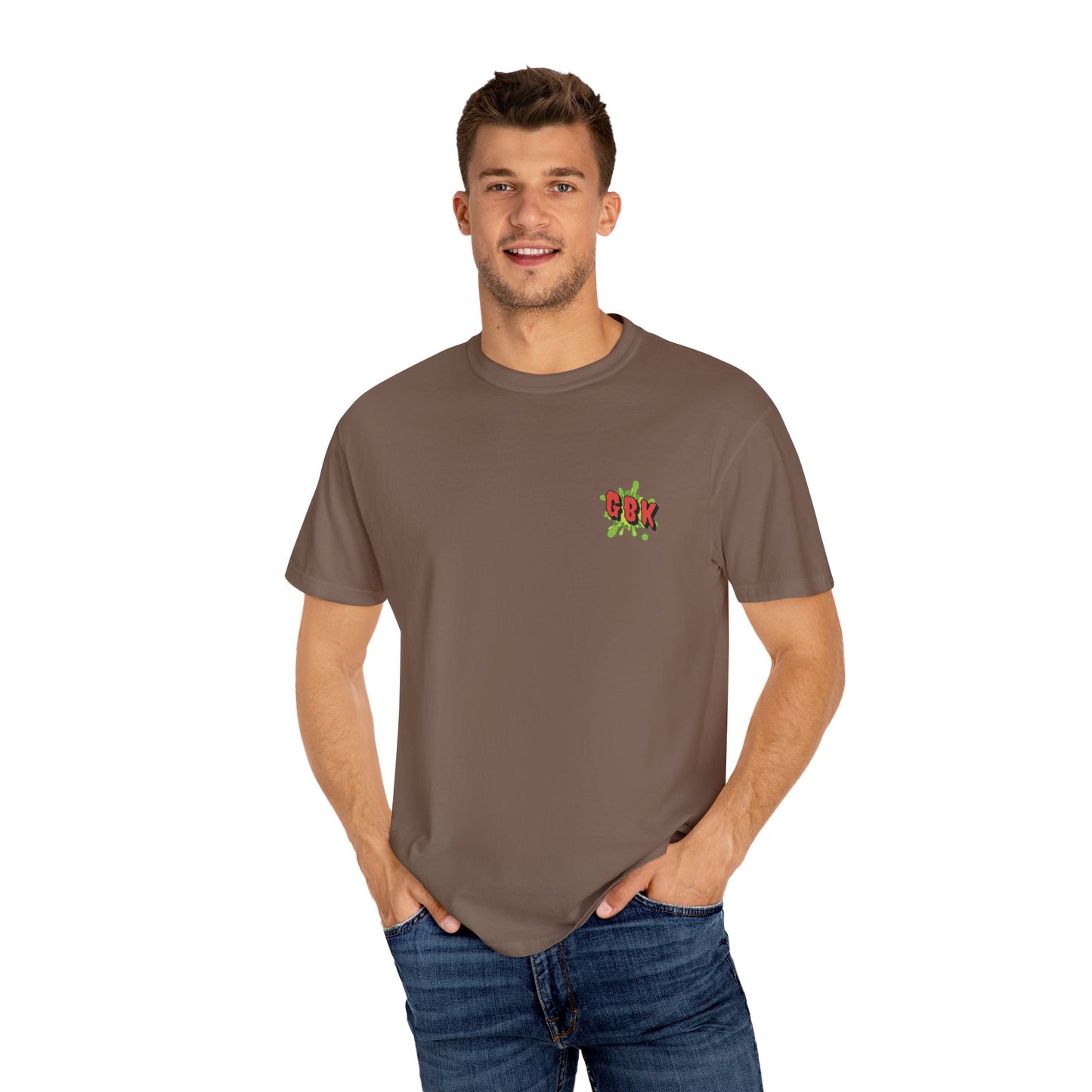 Garage Bucket Kids Presents Moth-Boy (higher quality shirt)
