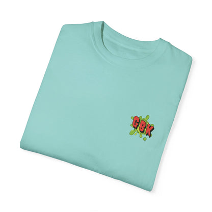 Garage Bucket Kids Presents Moth-Boy (higher quality shirt)