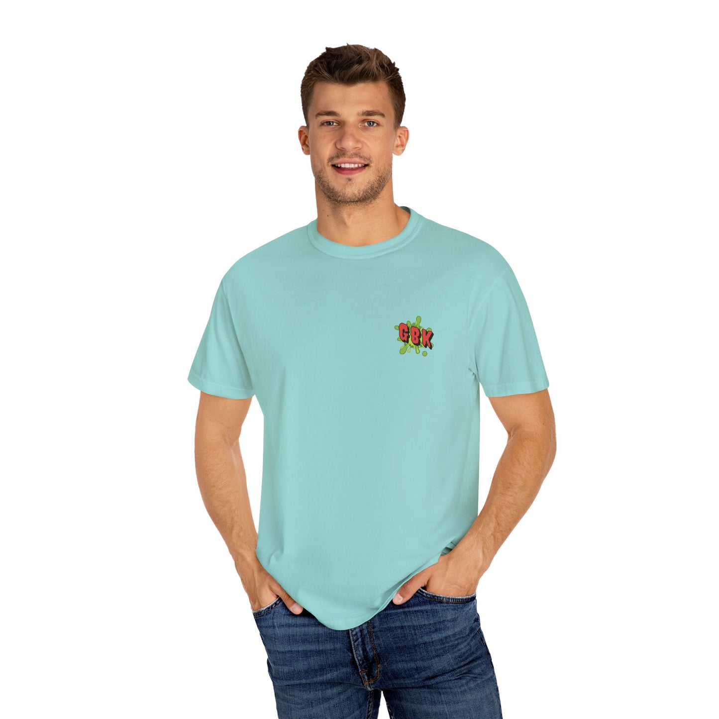 Garage Bucket Kids Presents Moth-Boy (higher quality shirt)