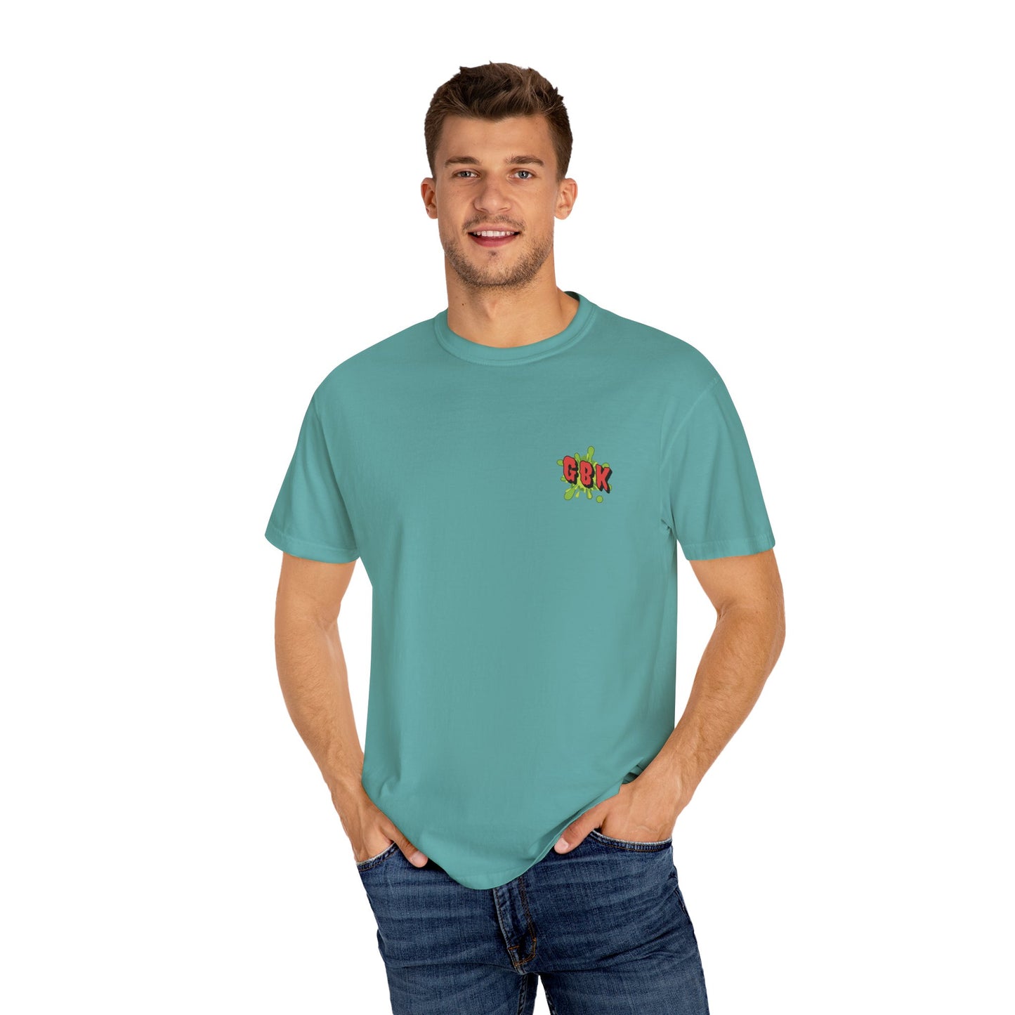 Garage Bucket Kids Presents Moth-Boy (higher quality shirt)