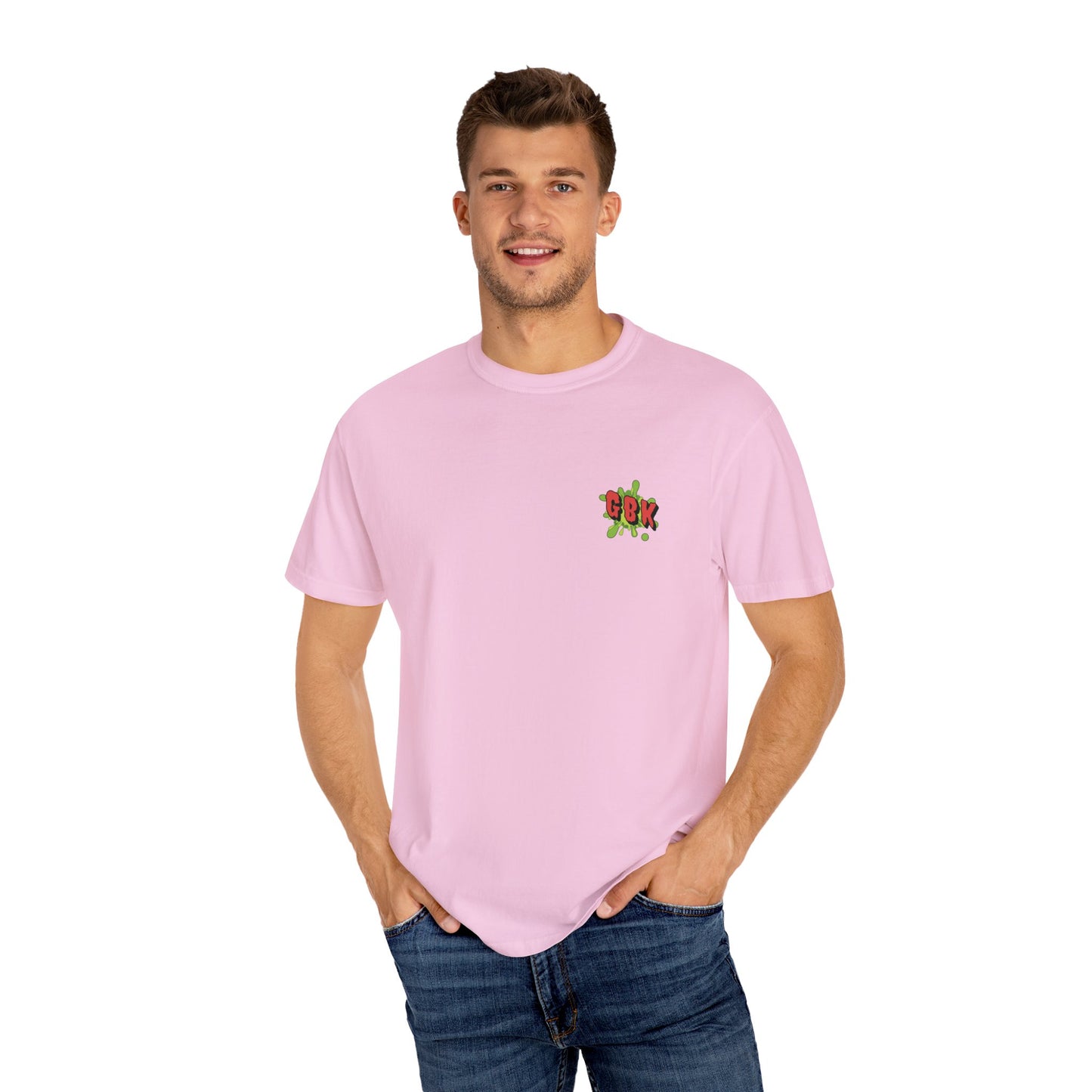 Garage Bucket Kids Presents Moth-Boy (higher quality shirt)