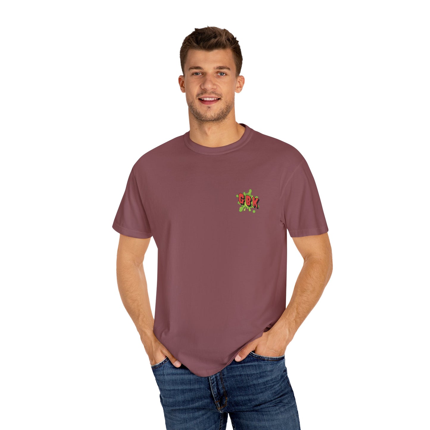 Garage Bucket Kids Presents Moth-Boy (higher quality shirt)