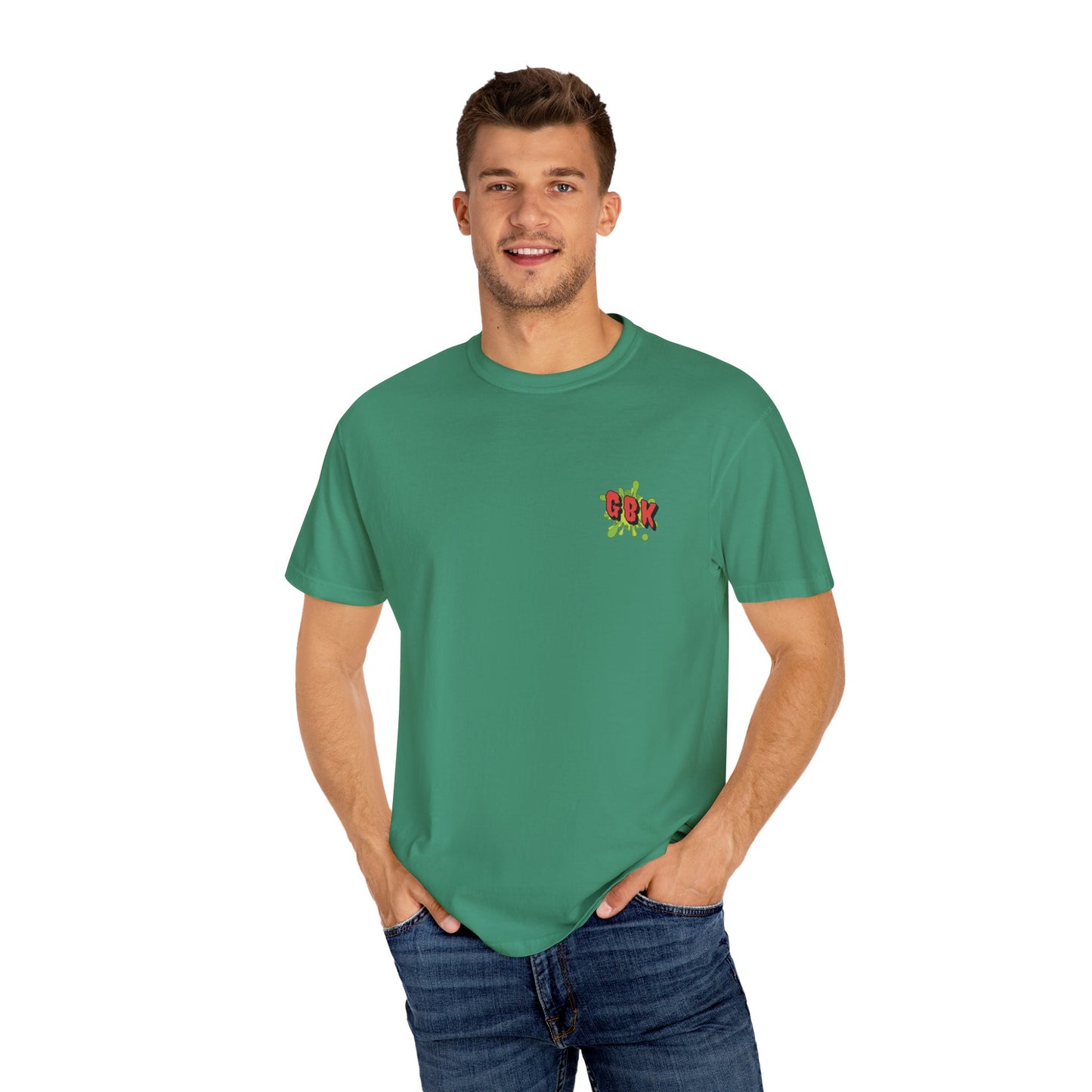 Garage Bucket Kids Presents Moth-Boy (higher quality shirt)
