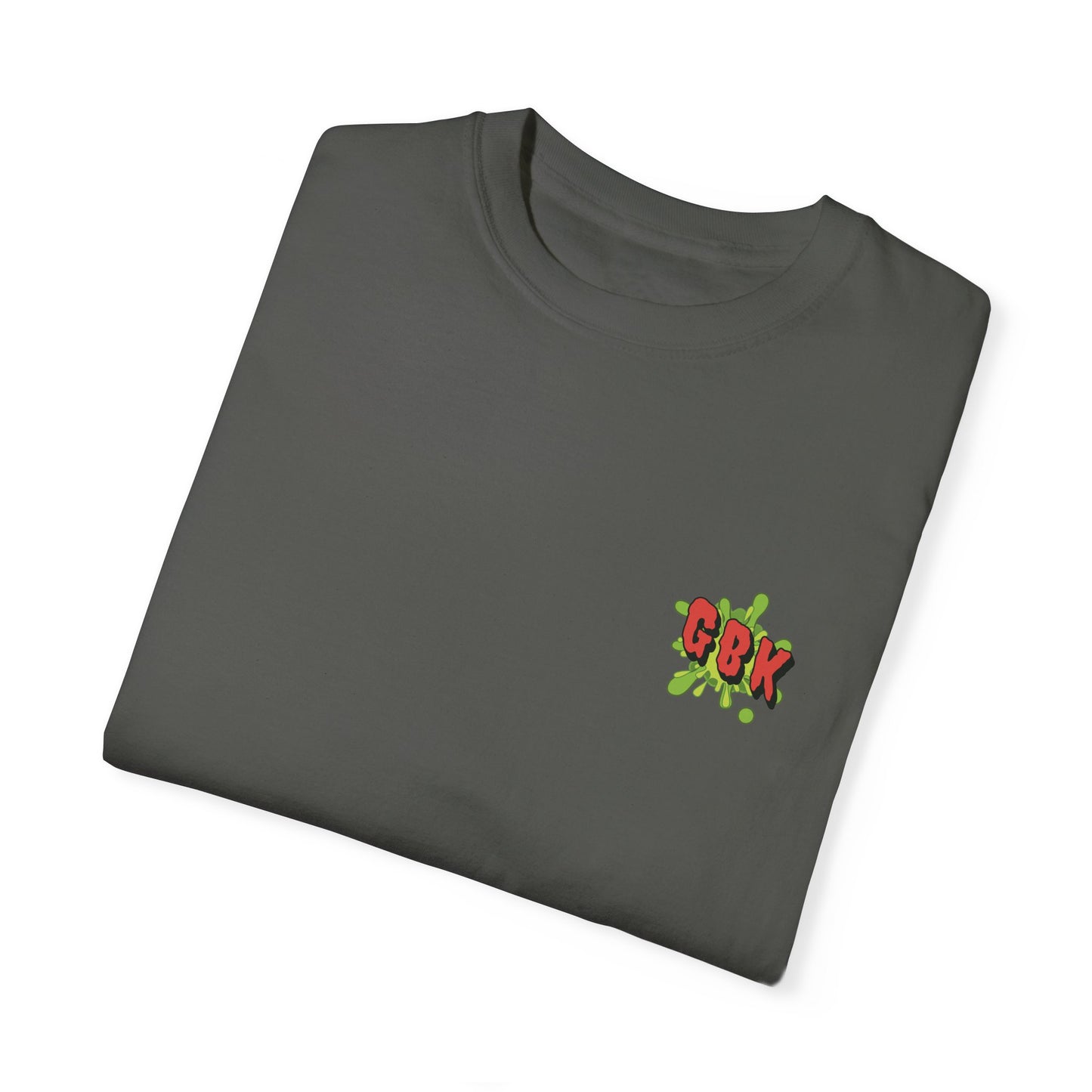 Garage Bucket Kids Presents Moth-Boy (higher quality shirt)