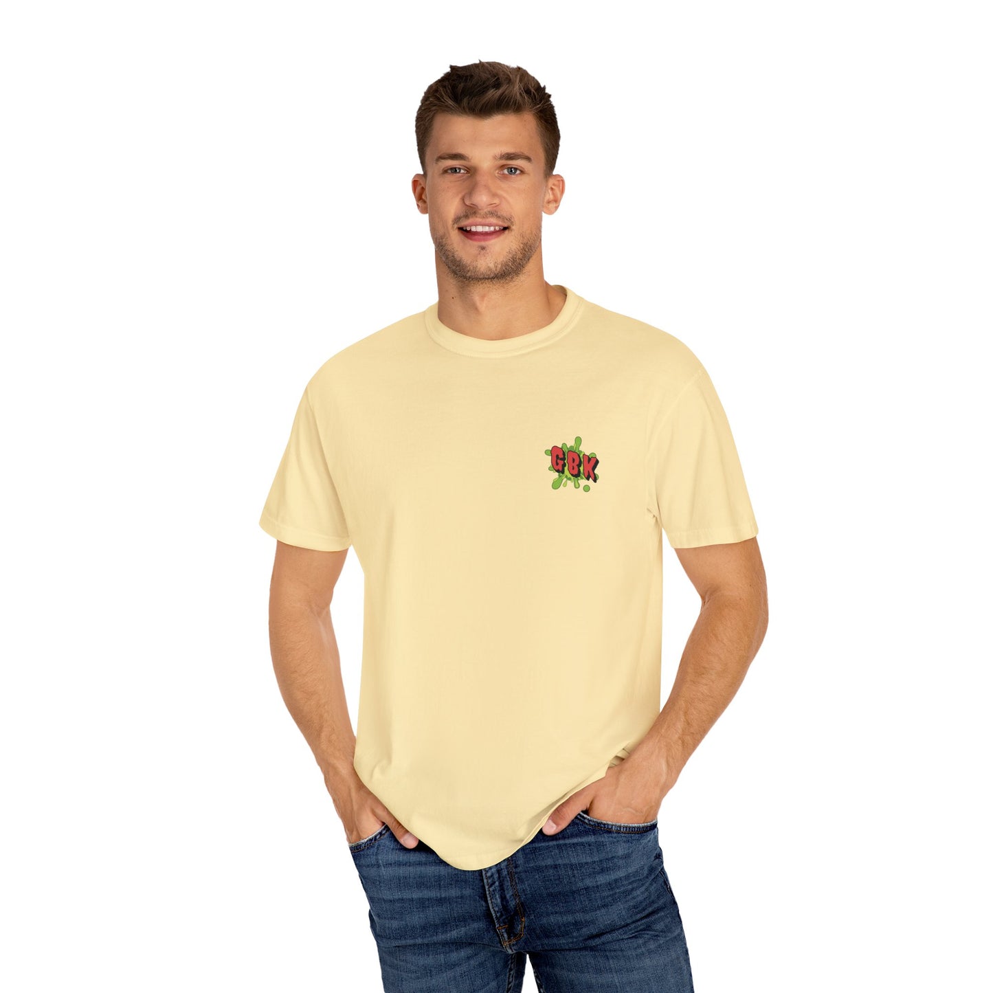 Garage Bucket Kids Presents Moth-Boy (higher quality shirt)